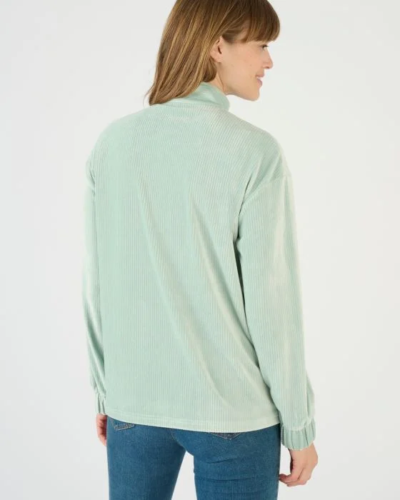 Sweat-shirt de détente velours