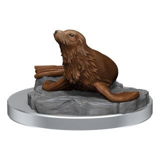 D&D Nolzur's Marvelous Miniatures: Locathah & Seal (2)