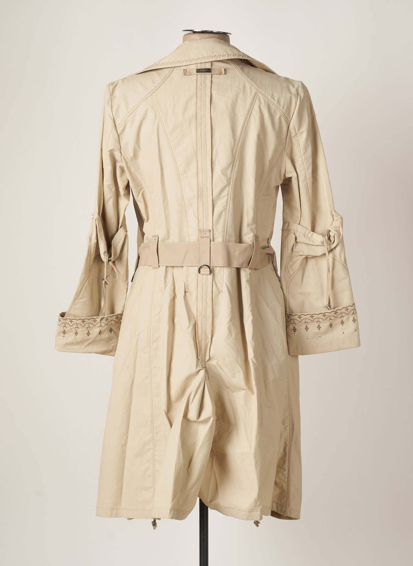 High Trenchs Femme couleur beige
