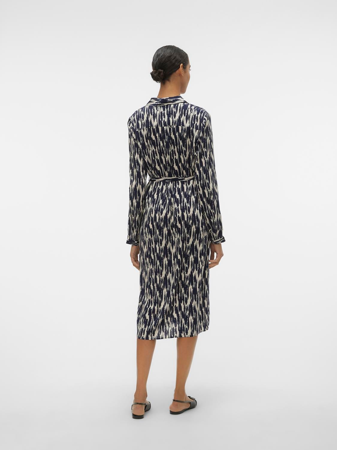 VMEASY Langes Kleid