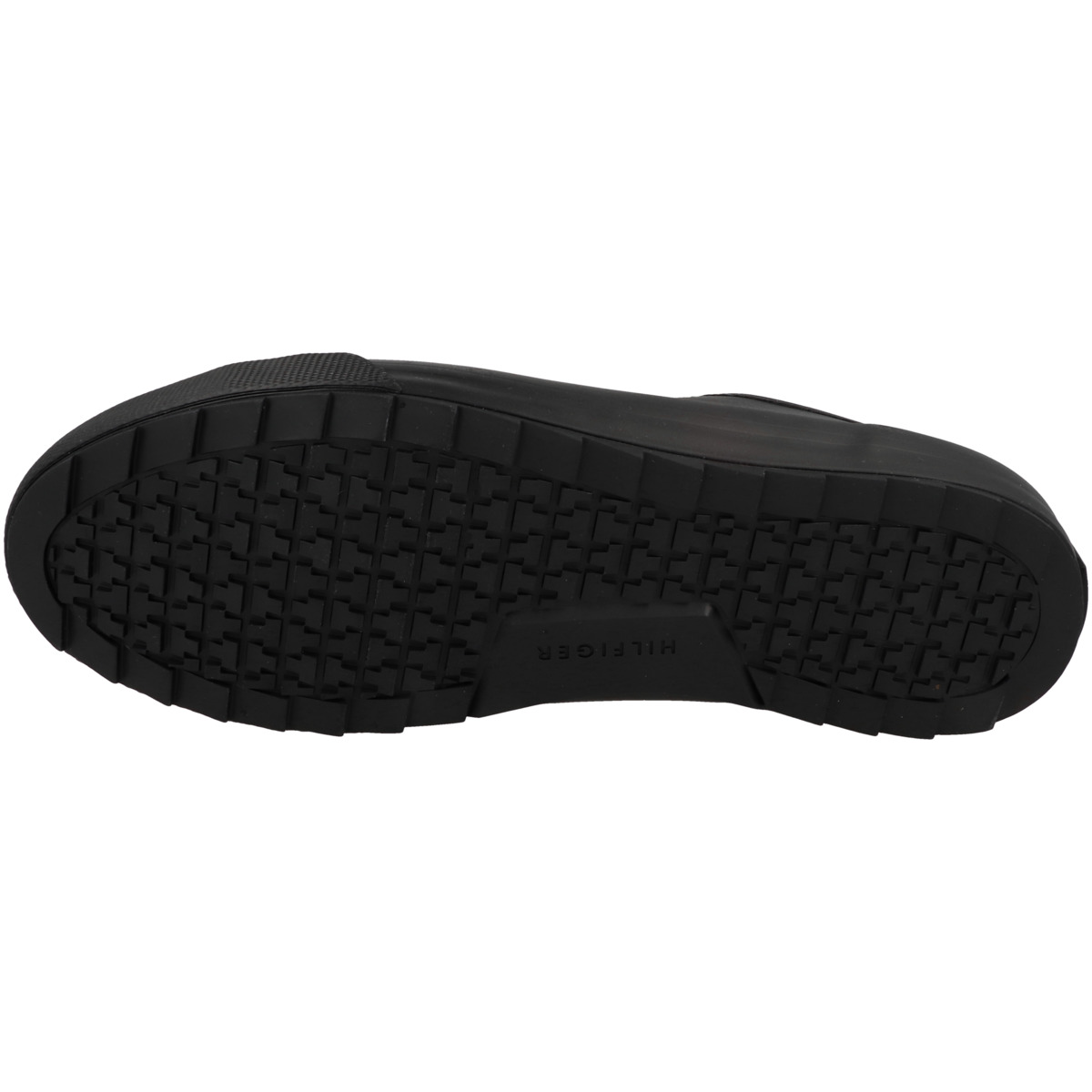 Tommy Hilfiger Core Vulcanized Cleated Leather Sneaker Low schwarz