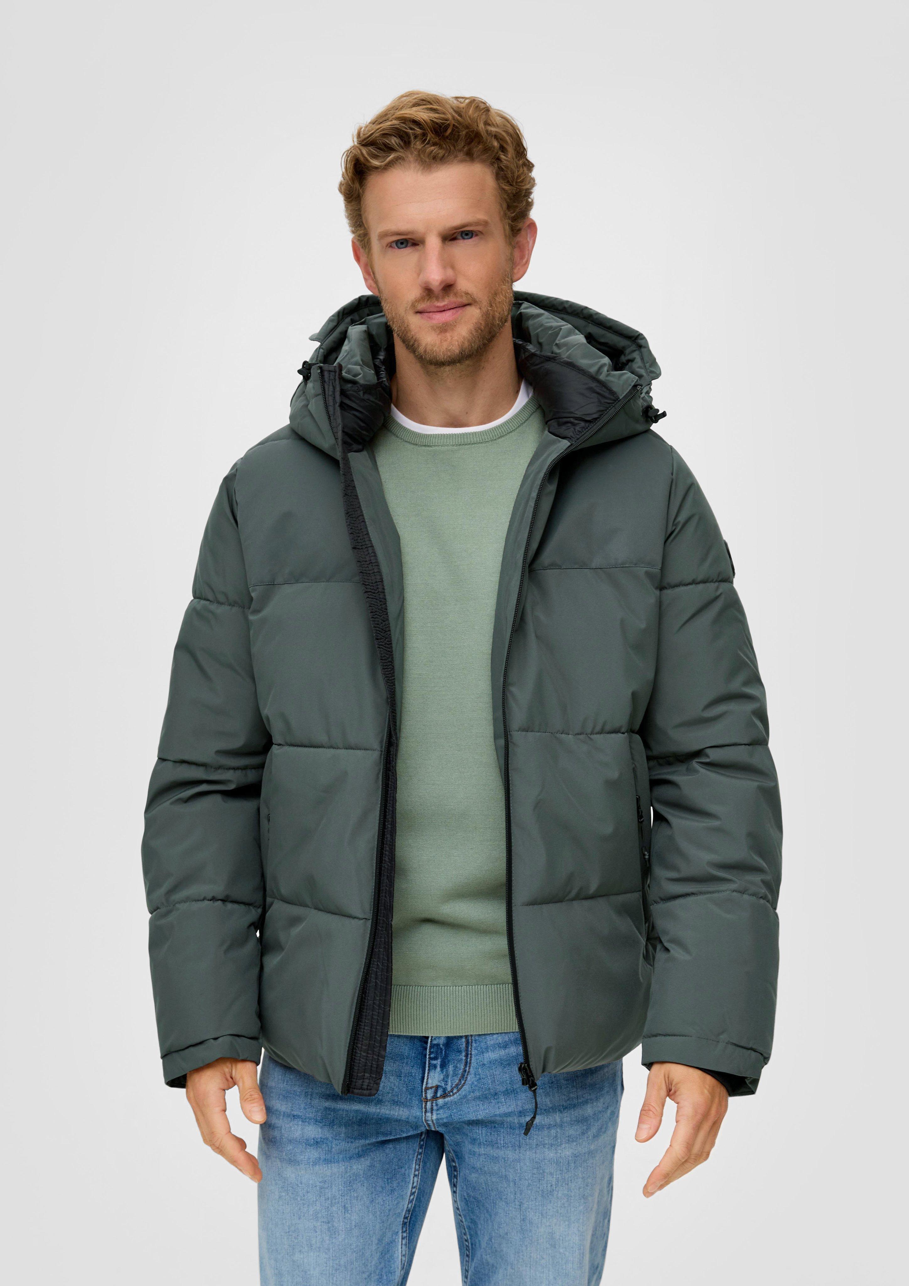 Steppjacke in Bicolor-Optik  2131934-7909