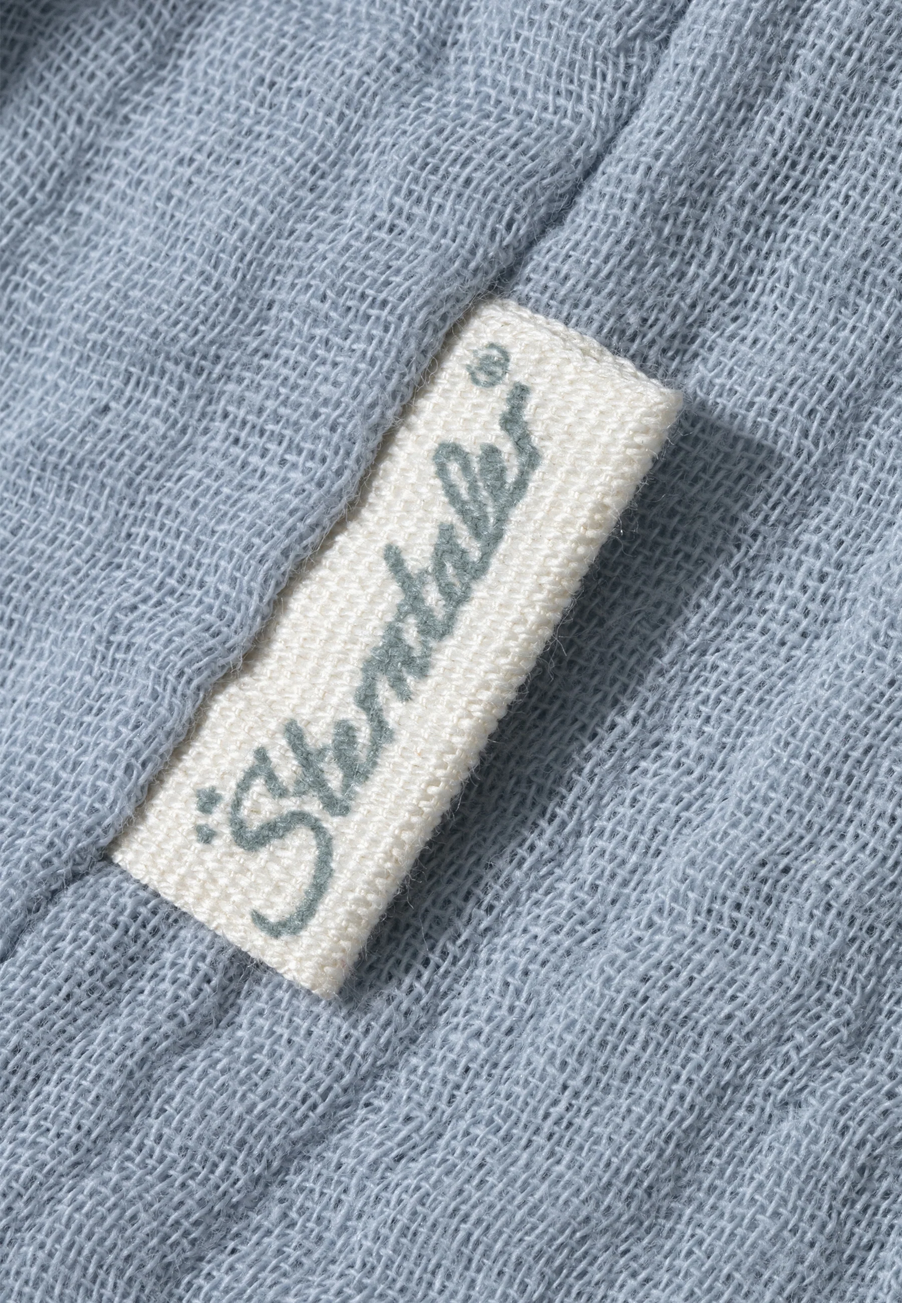 Set Shirt + Shorts Maritim in graublau