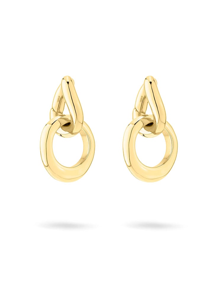 Liebeskind Edelstahl-Creolen in Gold günstig kaufen onesize