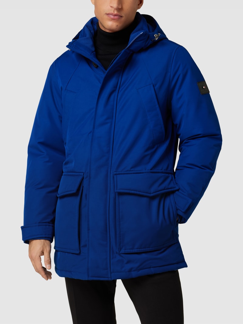 Daunenjacke mit Brusttaschen Modell 'ROCKIE' in royalblau