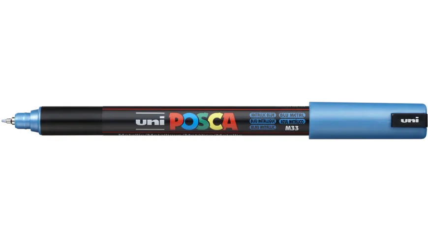 FABER-CASTELL  Marker UNI POSCA PC-1MR metallic blau metallic blau