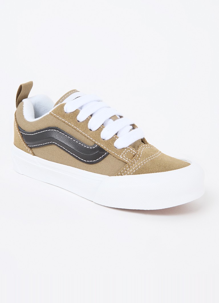 Plátěné tenisky VANS Knu Skool s koženými detaily