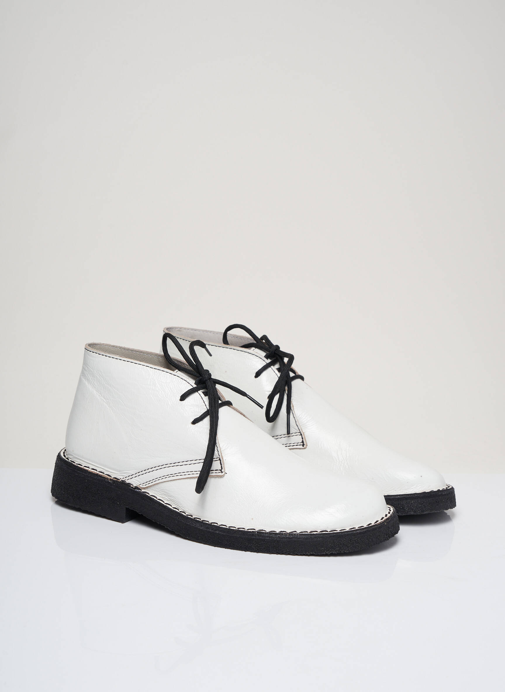 Gianni Emporio Derby Femme couleur blanc