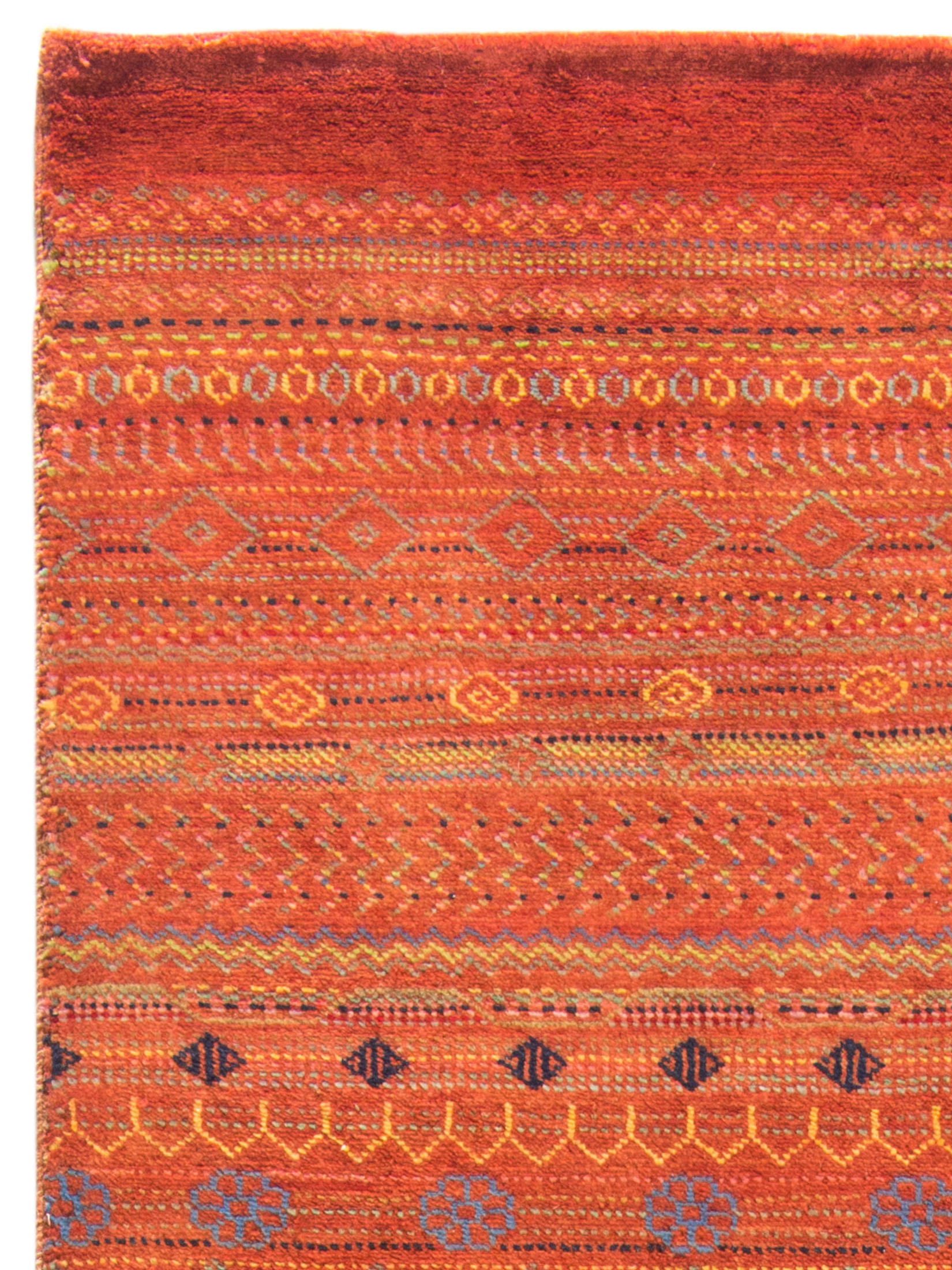 Contemporary Gabbeh ca. 74 x 303 cm, Unikat / Einzelstück