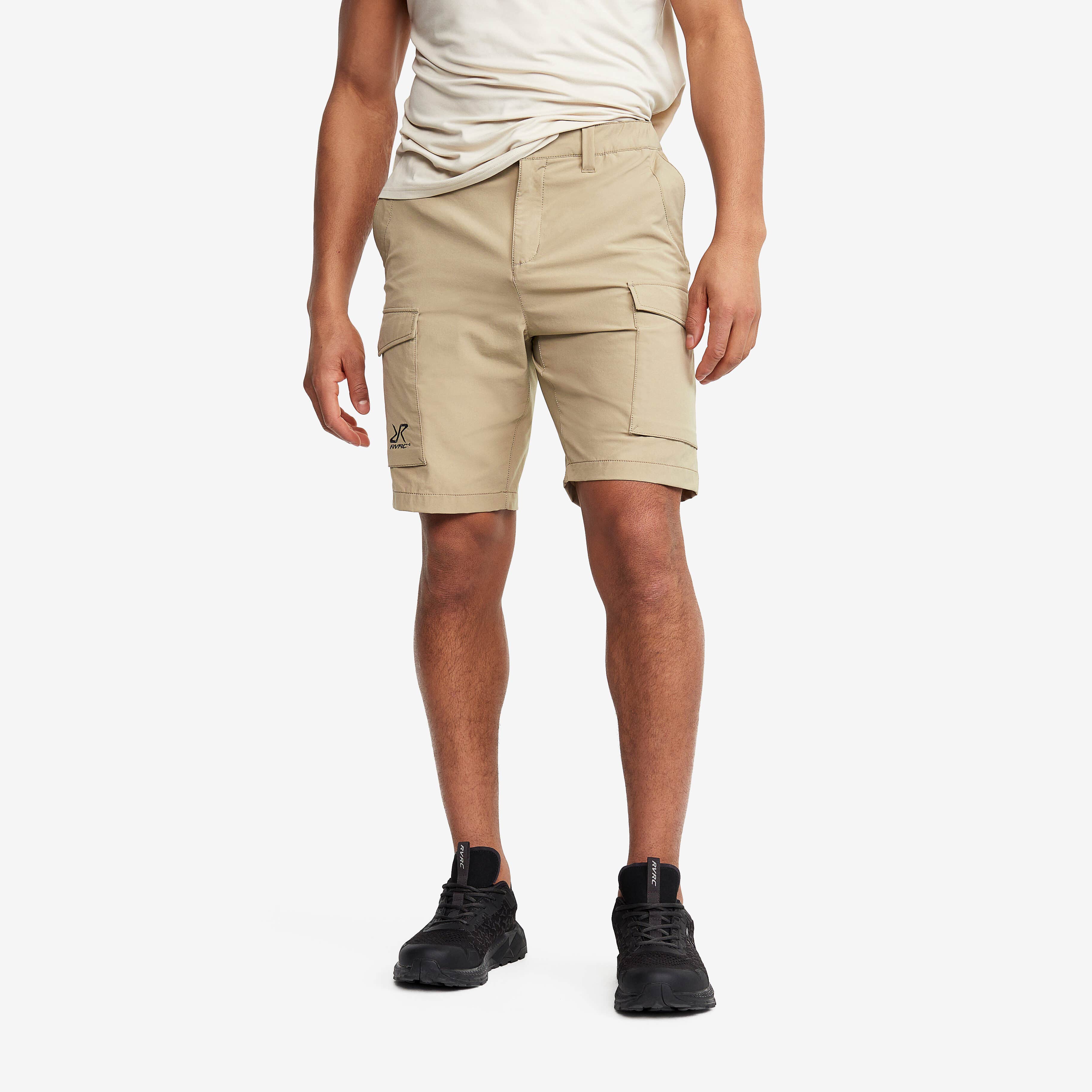 Adventure Cargo Stretch Shorts Homme Khaki