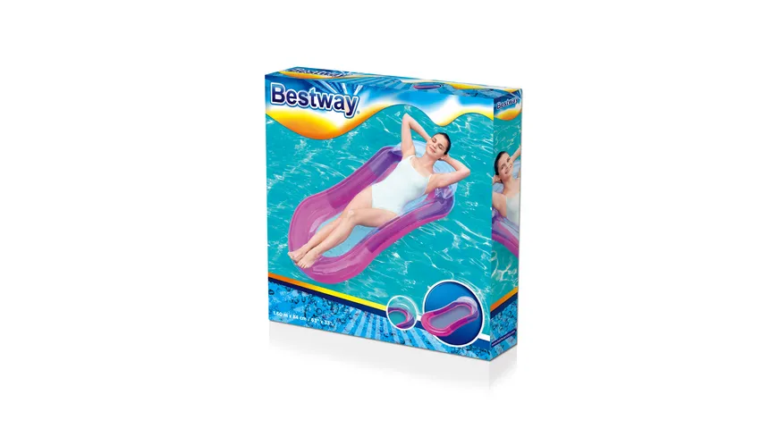 Bestway - Luftmatratze Aqua Lounge, 160 x 84 cm, sortiert