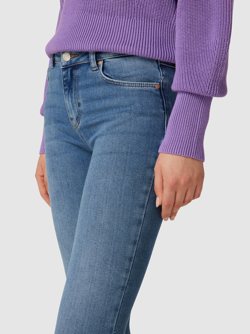 Skinny Fit Jeans mit Stretch-Anteil in blau