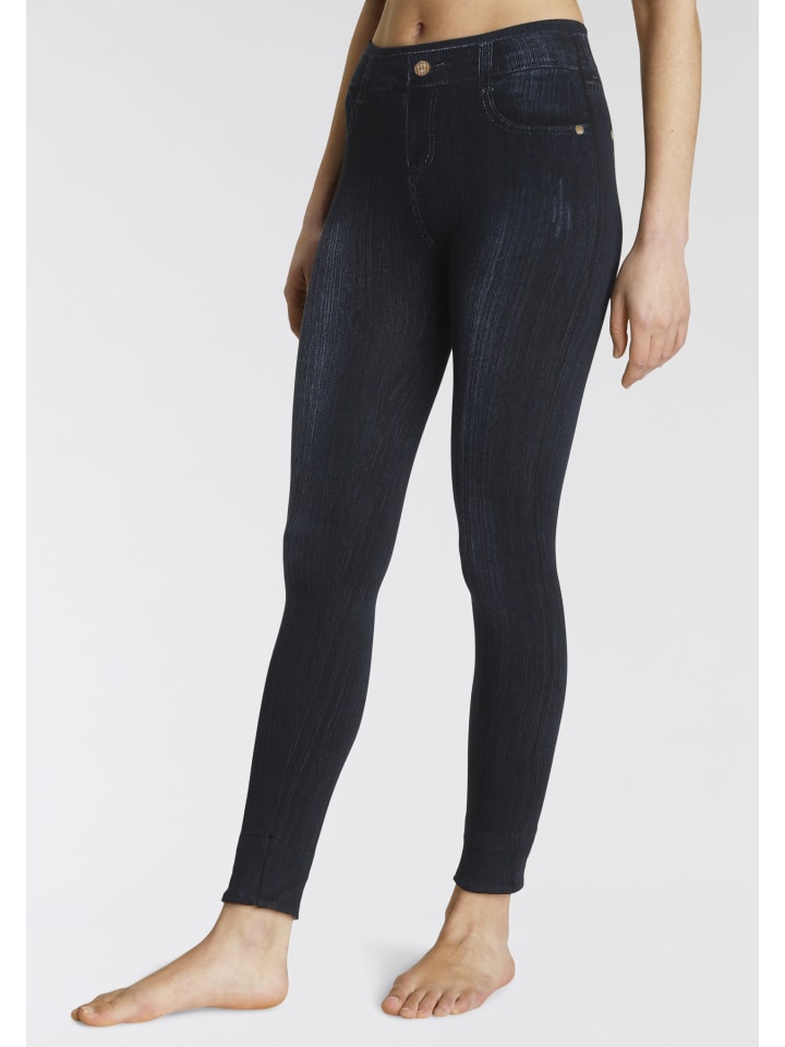 Buffalo Jeansleggings in dunkelblau günstig kaufen