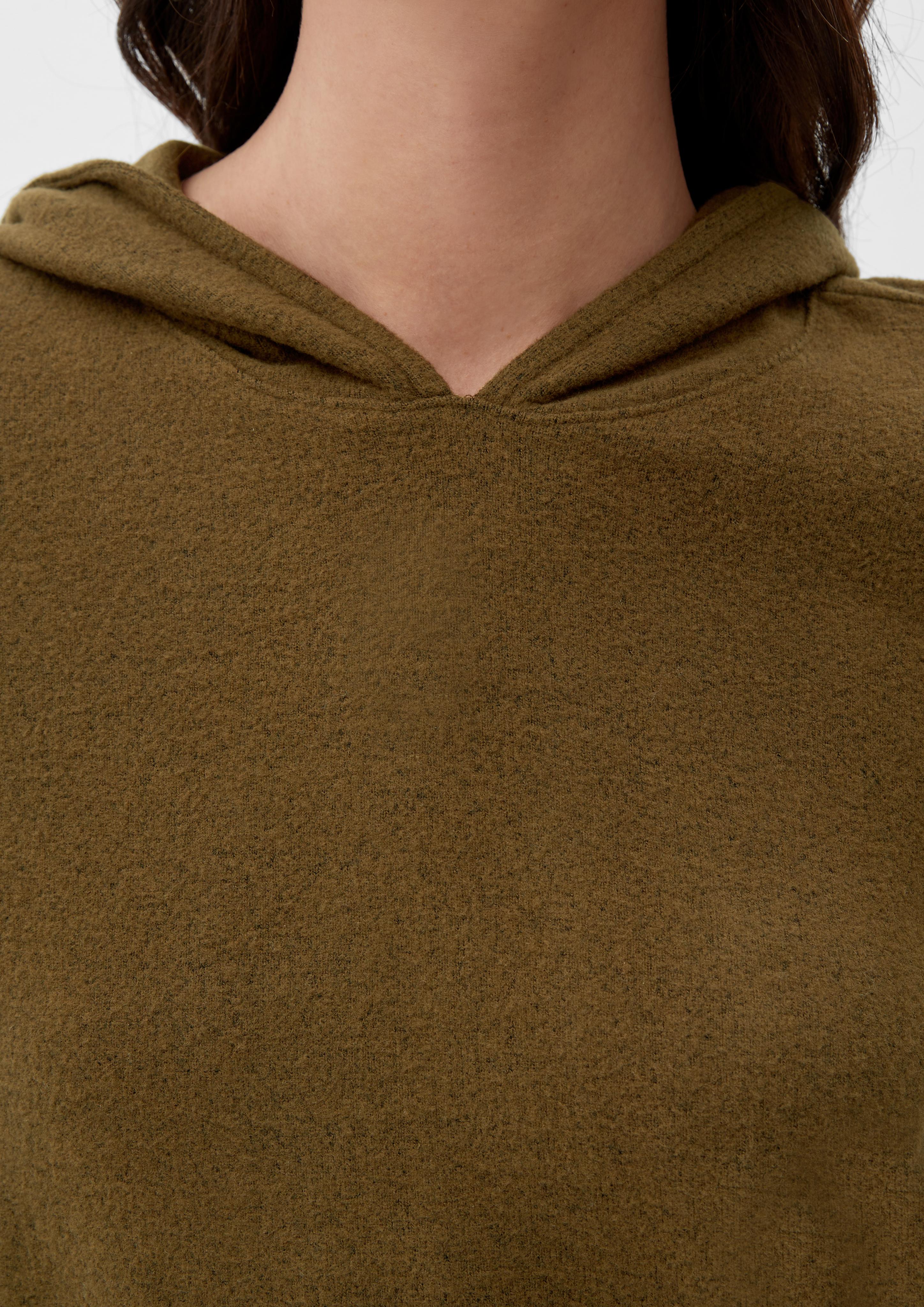 Strick-Hoodie mit elastischem Bund  2121505-79W9