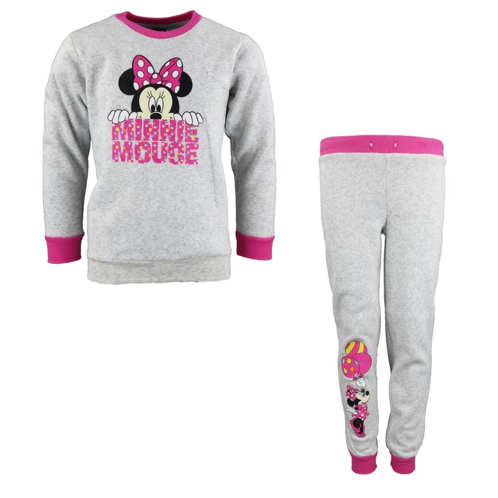 Sportanzug  Minnie Maus Kinder Jogginganzug Hose Pullover, Gr. 92 bis 128