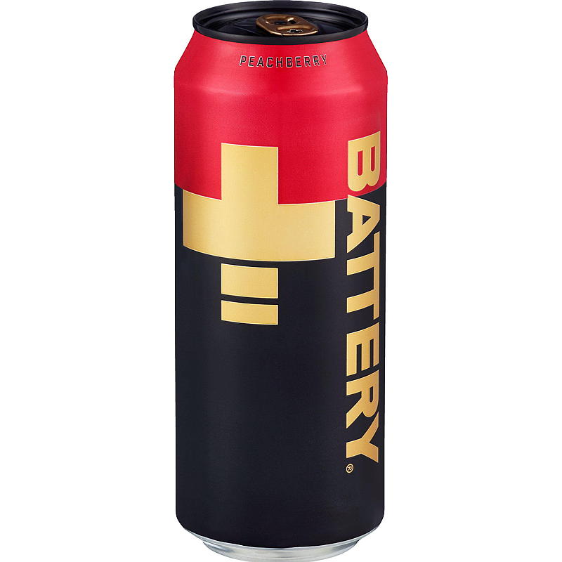 Ringnes Battery 0,5 l Peach Berry