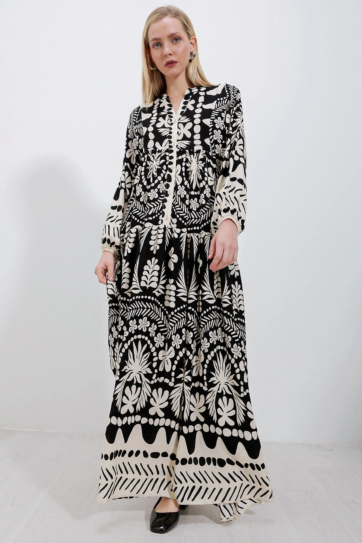 Bigdart  Kleid - Schwarz - A-Linie