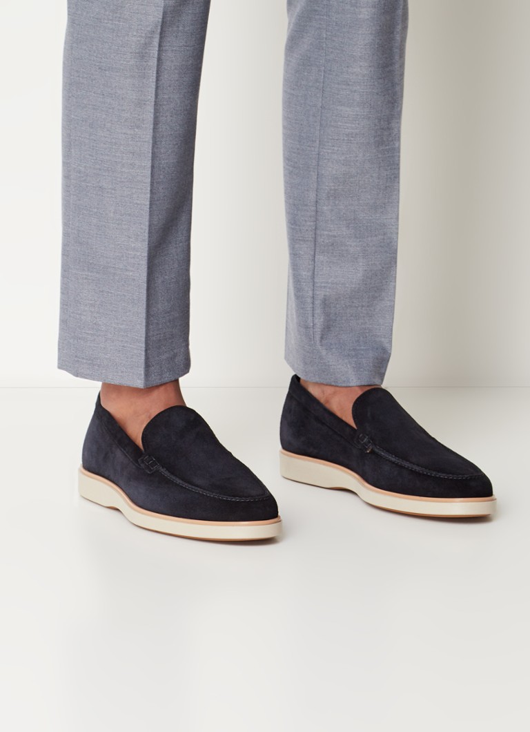 Mocasini din piele întoarsă Magnanni