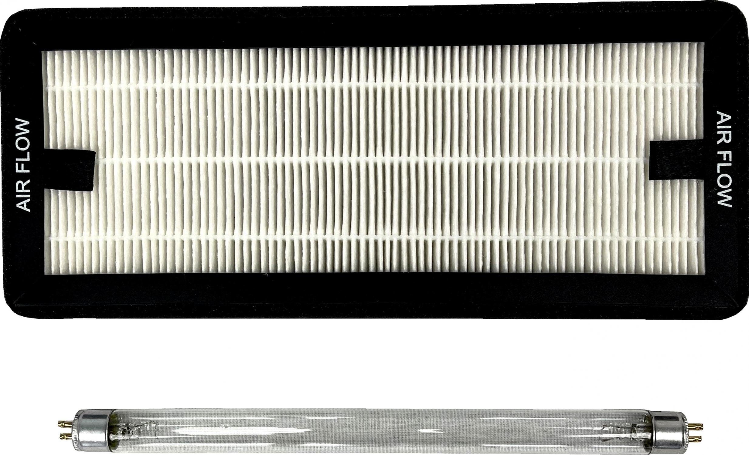 WDH Ersatzfilter Filter Kombipaket WDH-616b, Zubehör für Luftreiniger WDH-616b, Inkl.UV-C Licht zur Eliminierung der häufigsten Bakterien-,Virusarten