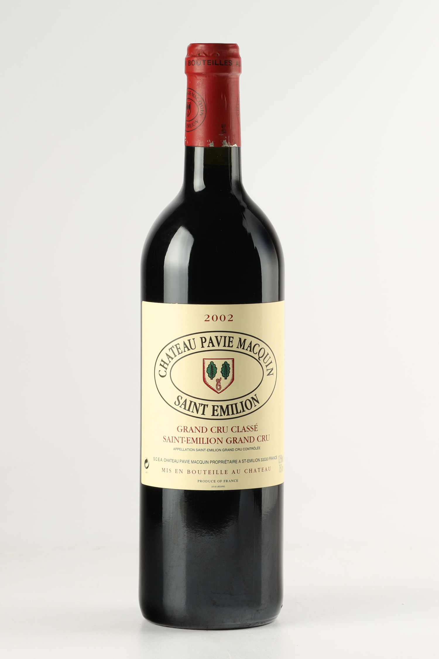 Château Pavie Macquin 2002, Saint Emilion