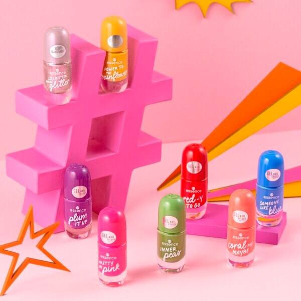 Essence gél körömlakk 57 Pretty In Pink Nagellak 8ml