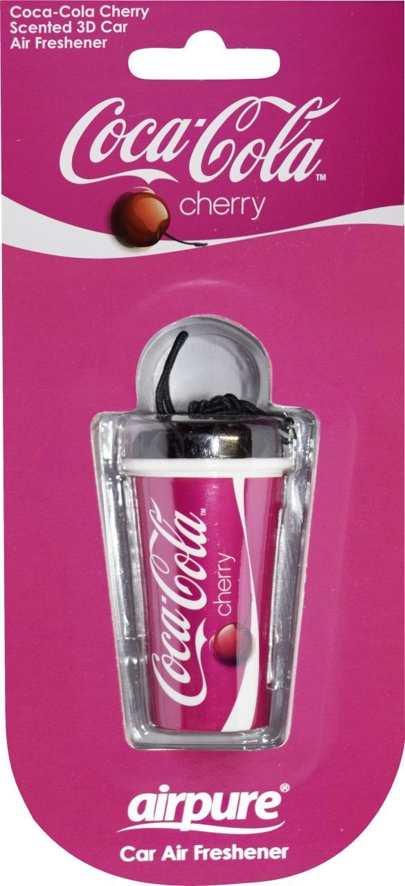 Airflair Raumduft airflair Lufterfrischer Coca Cola 3D Becher Cherry