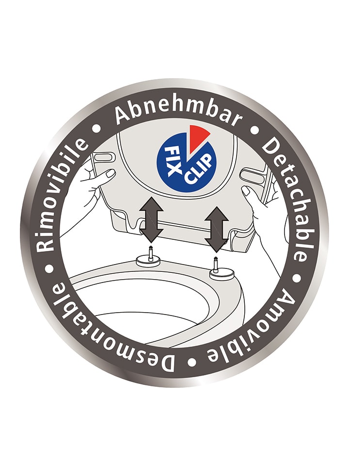 Wenko Absenkautomatik-WC-Sitz in Natur günstig kaufen onesize