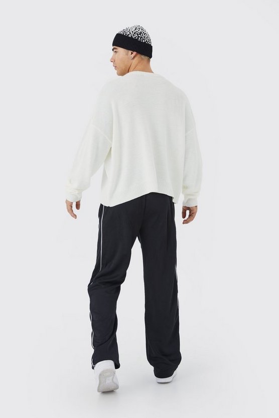 Trikot Jogginghose mit weitem Bein