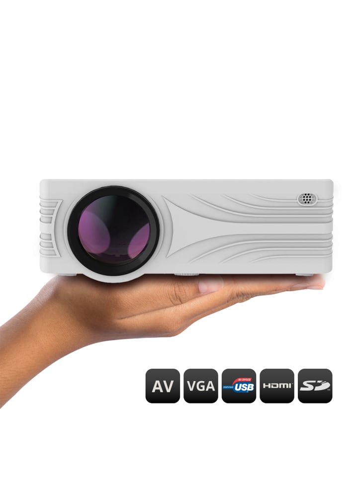 LA VAGUE LV-HD200 LED-Projektor in weiß günstig kaufen onesize