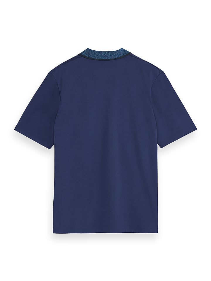 Scotch & Soda Poloshirt in Blau günstig kaufen