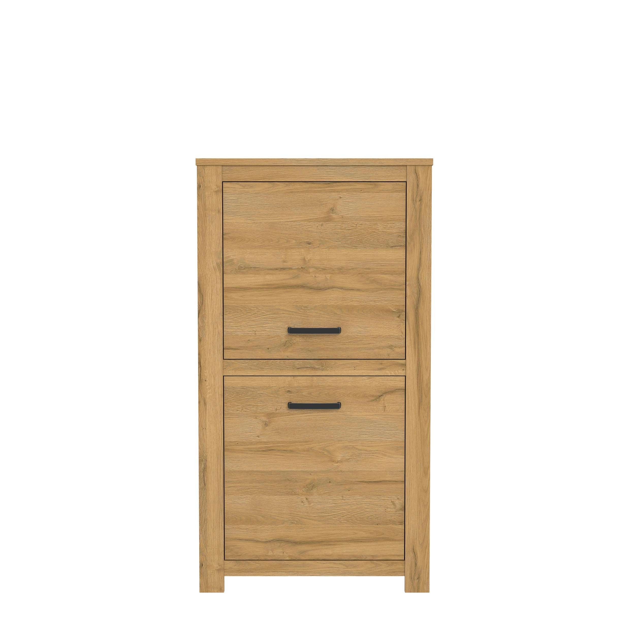 Stylefy Highboard Hanna (Highboard, Schrank), mit viel Stauraum, 2-türig, aus Holzwerkstoff, stehend