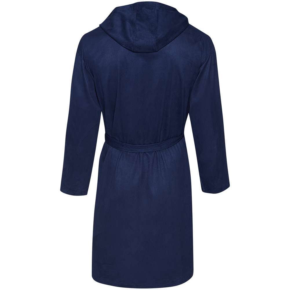 Zeus Unisex Mikrofaser Bademantel navy