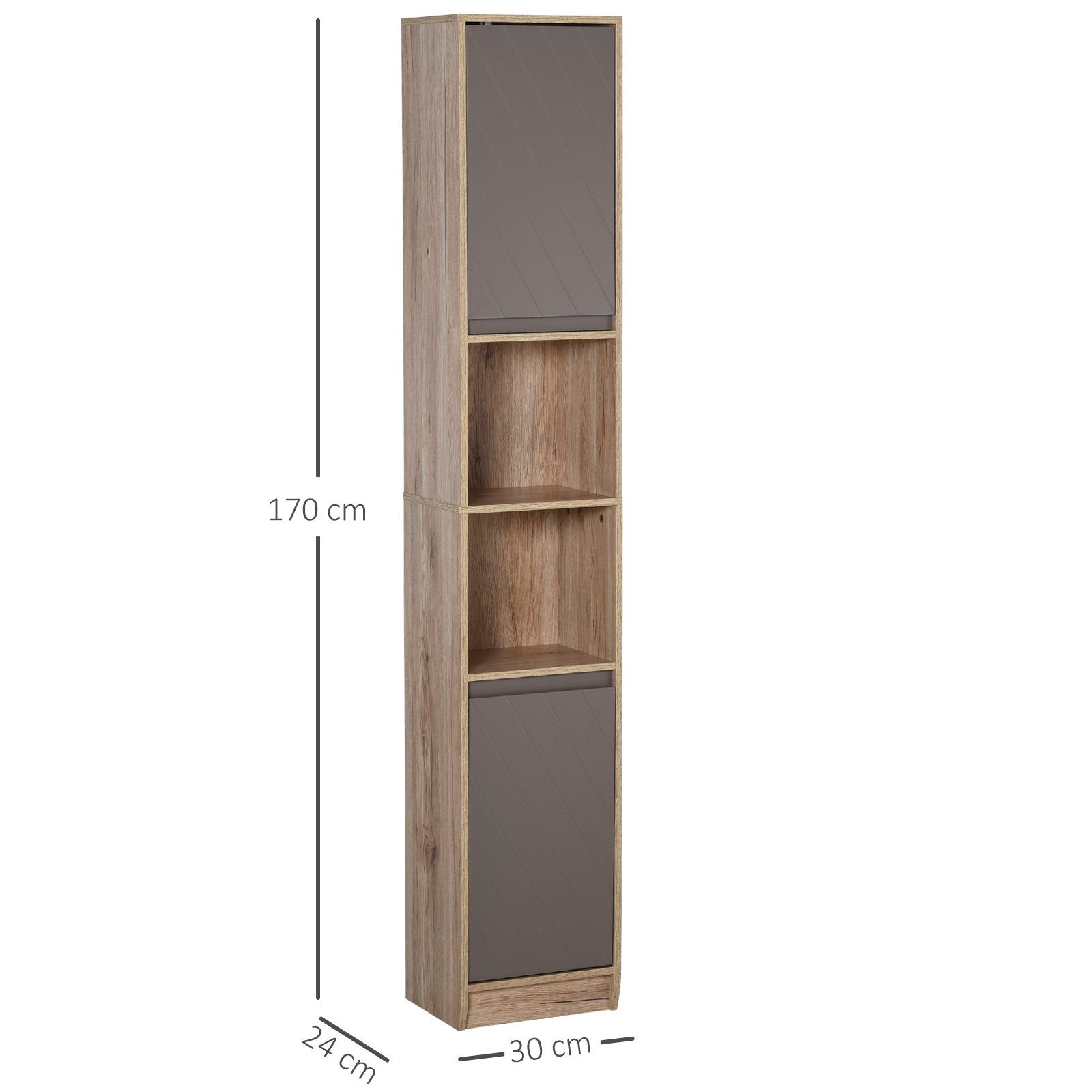 HOMCOM Badkommode Badezimmerschrank im modernen Design