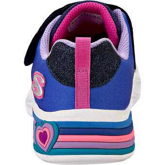 Skechers Sweet Heart Lights Lovely Colo in blau