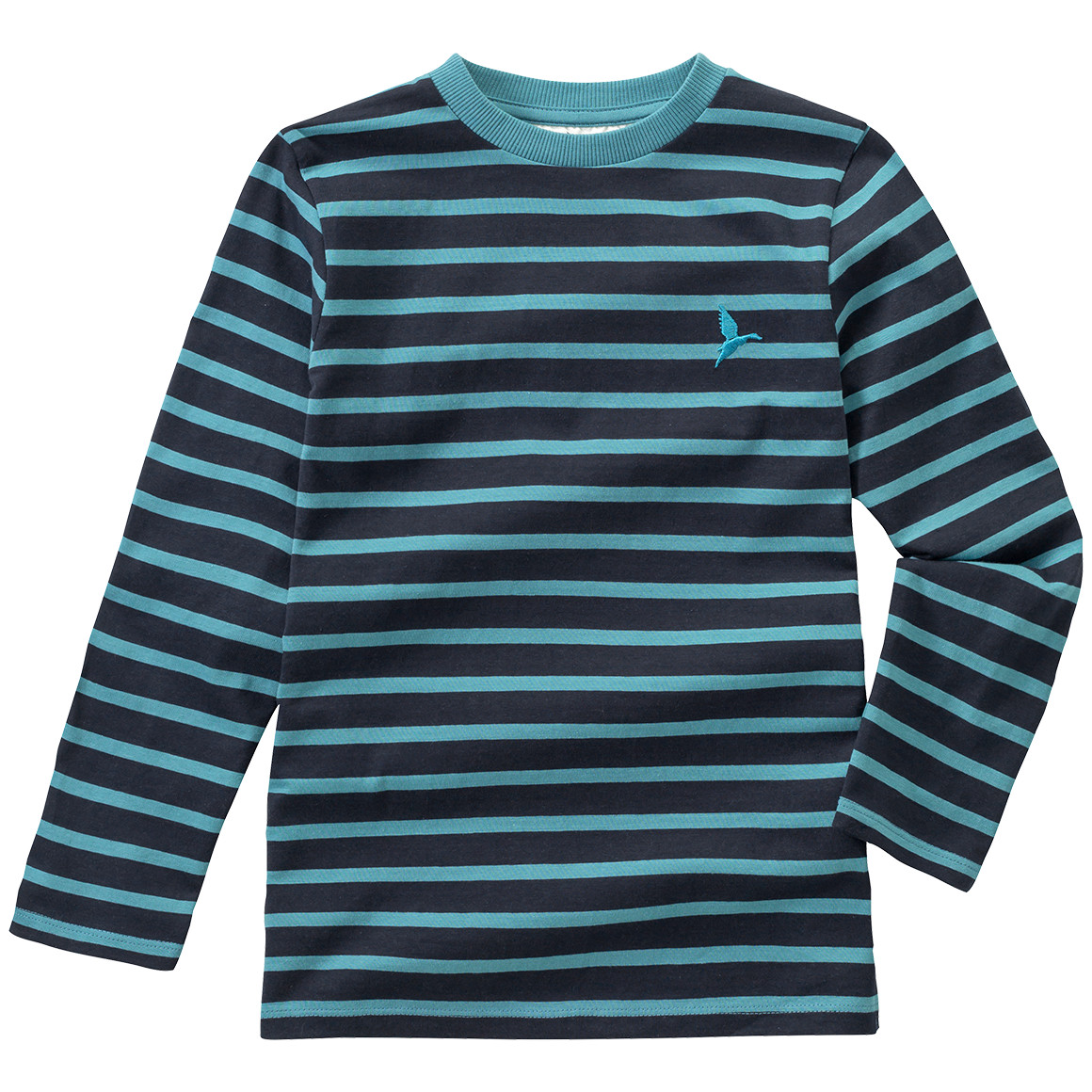 Jungen Langarmshirt im Ringel-Look