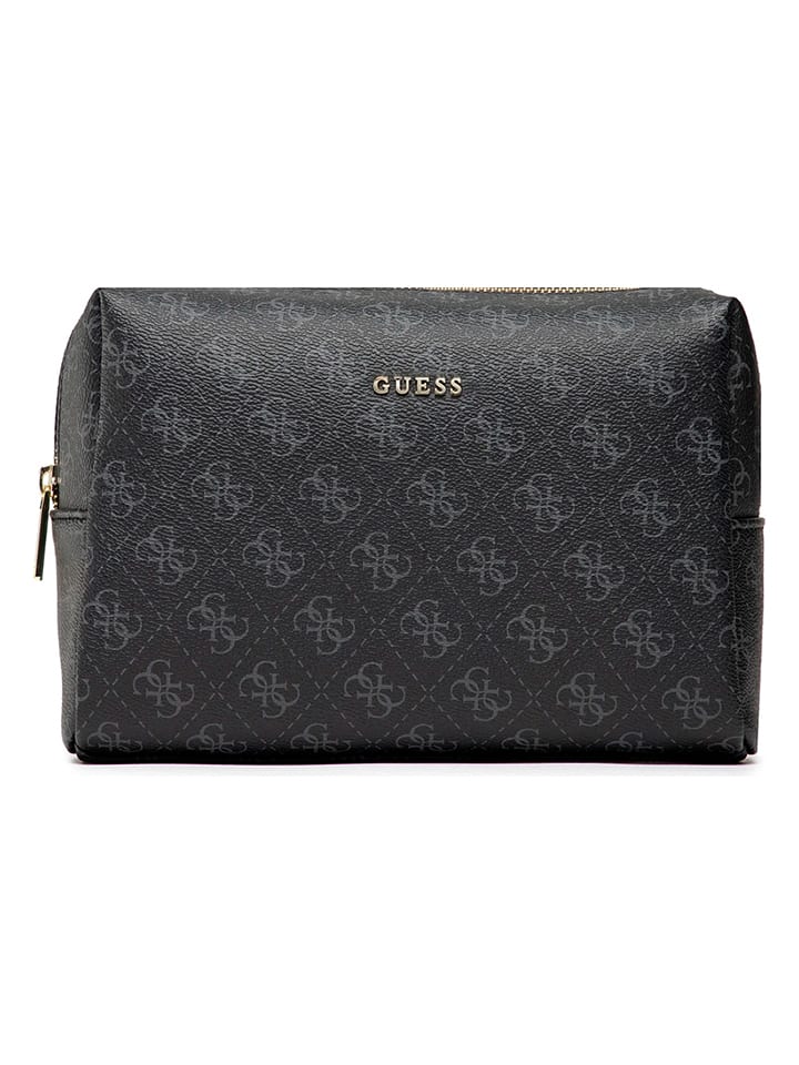 Guess Kosmetiktasche in Schwarz - (B)25 cm x (H)10 cm x (T)10 cm günstig kaufen onesize