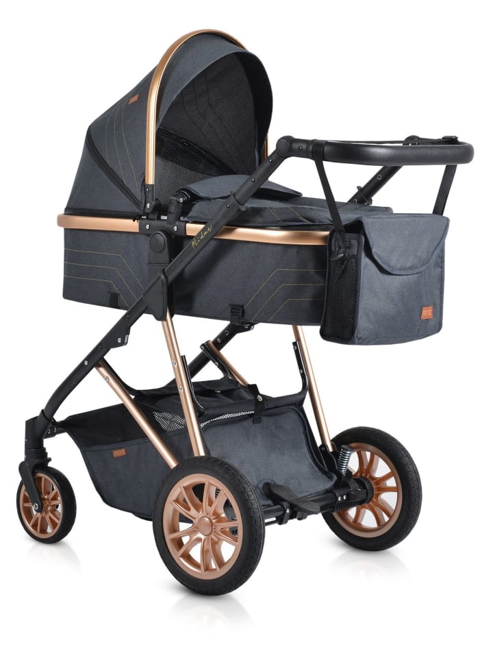 Moni Kinderwagen Midas 2 in 1 in schwarz günstig kaufen onesize