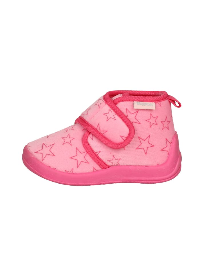 Playshoes Hausschuh Pastell in Rosa günstig kaufen