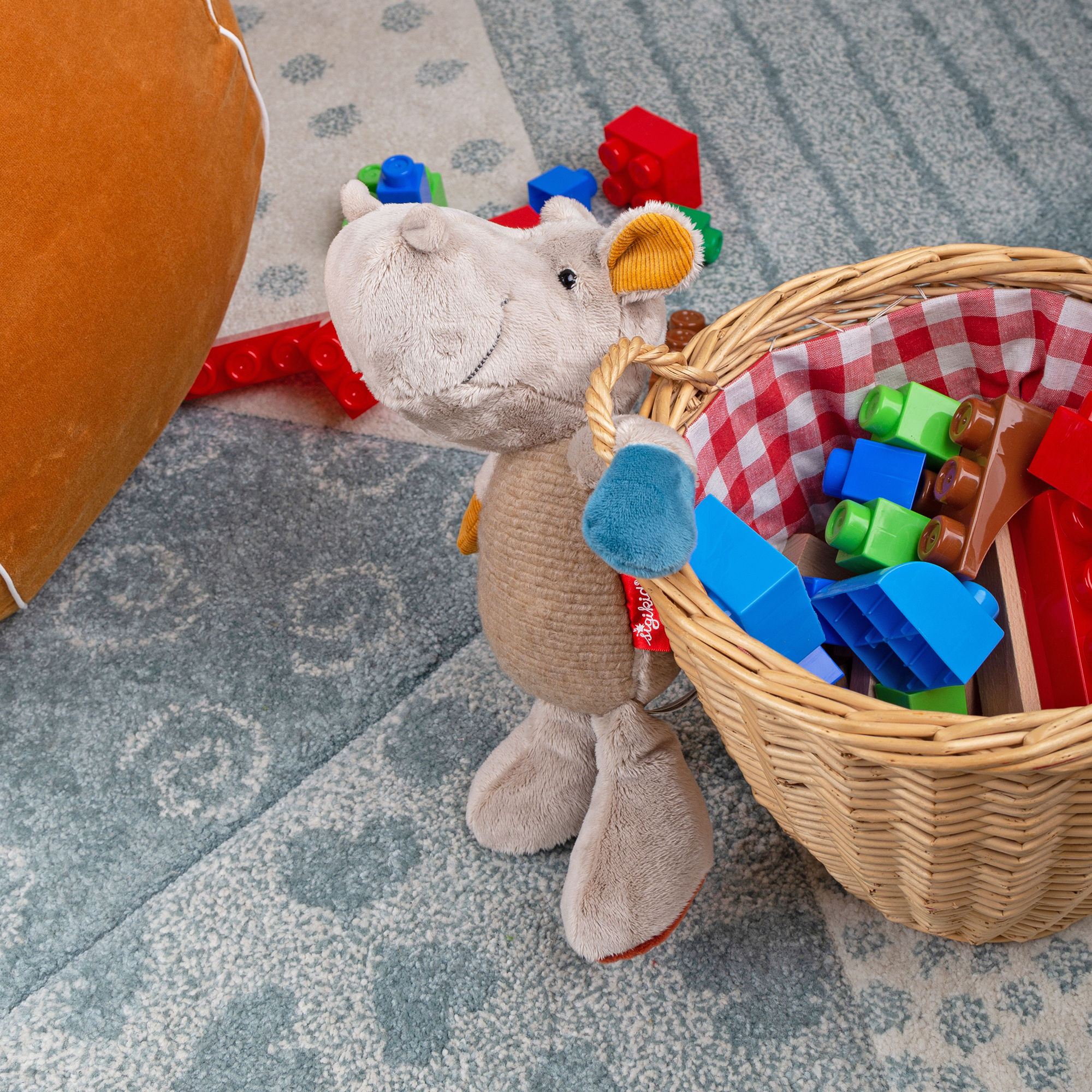 Kuscheltier Flusspferd, Patchwork Sweety