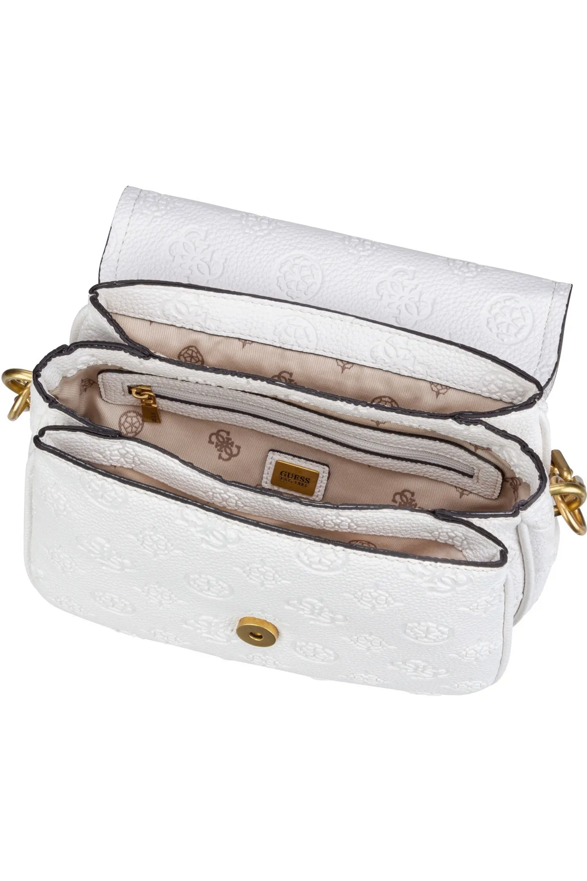Guess  Umhängetasche Izzy Peony Trible Compartment Flap