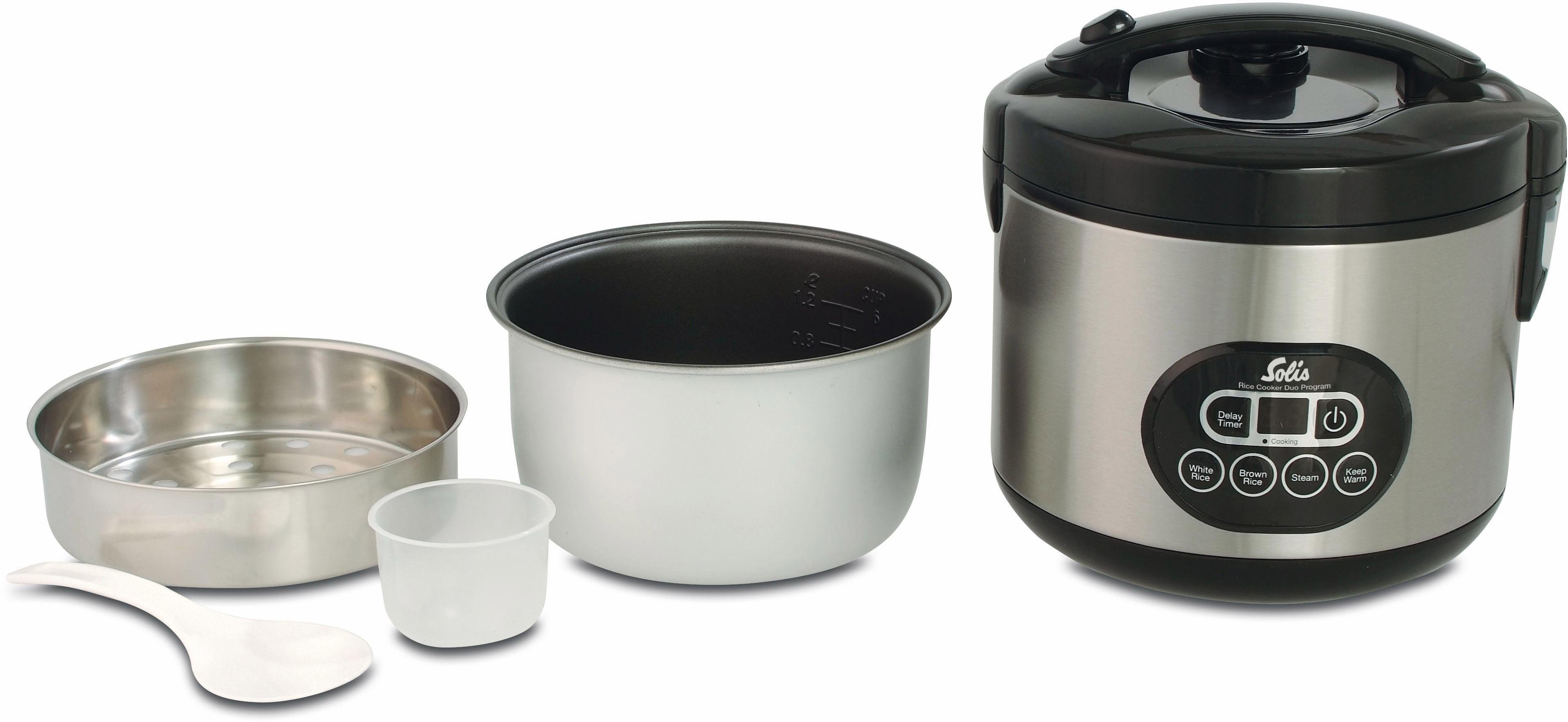 SOLIS OF SWITZERLAND Reiskocher SOLIS Rice Cooker Duo Program, Typ 817, 500 W