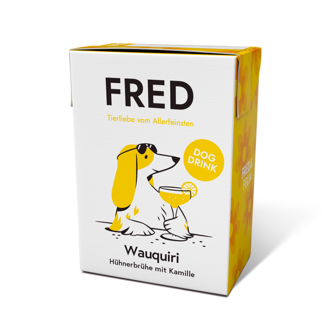 Fred & Felia Hundenassfutter Fred & Felia FRED 10x200g Dog Drink 