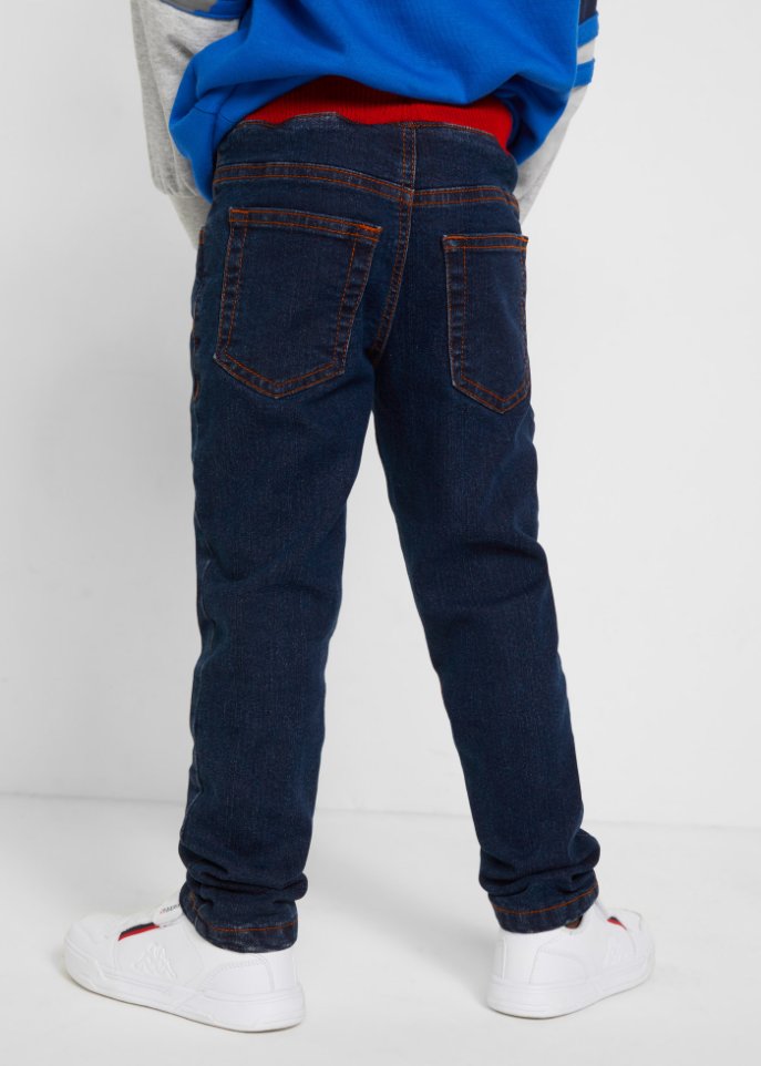 Jungen Thermojeans mit Jerseyfutter