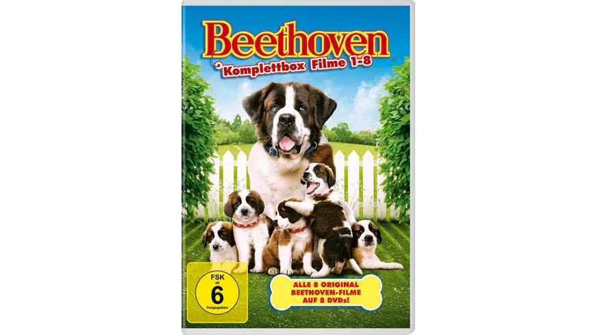 Ein Hund namens Beethoven - Komplettbox  [8 DVDs]