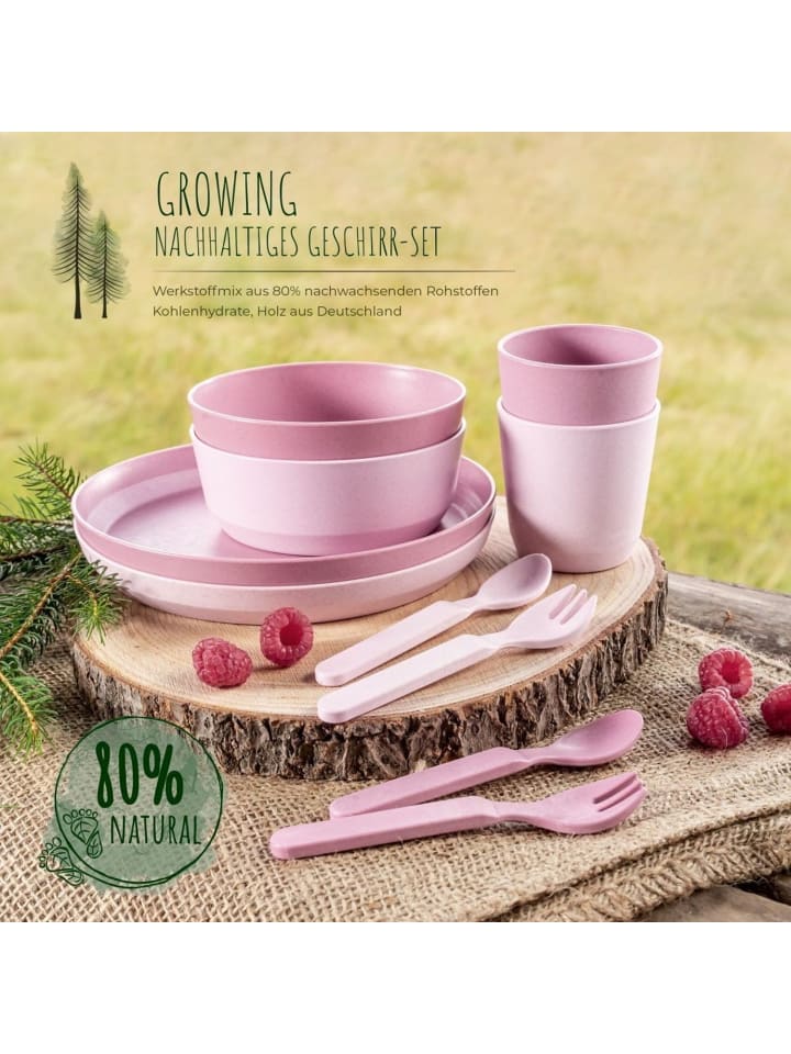 Reer Growing Schale 2er Set in Rosa ab 6 Monate günstig kaufen onesize