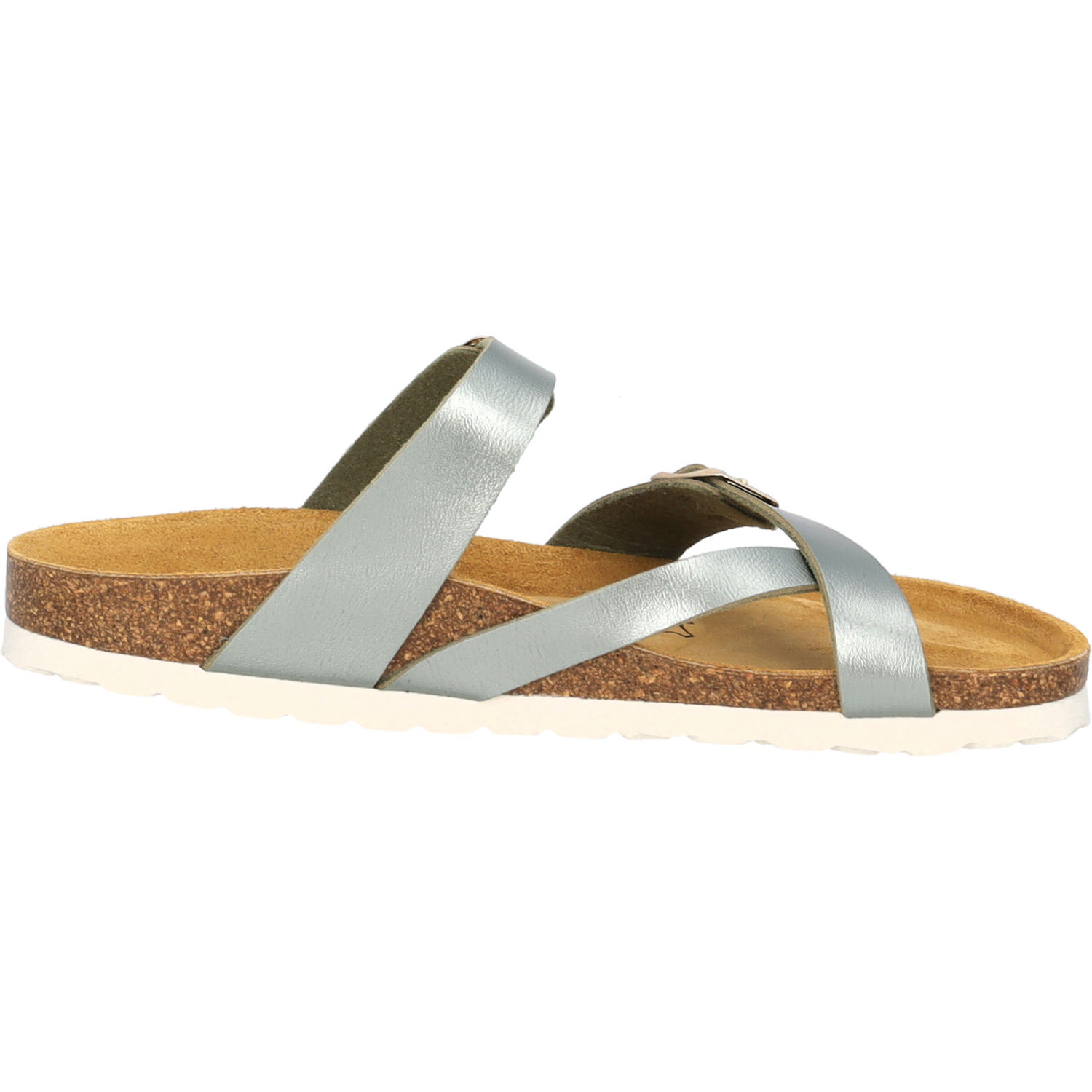 Palado Cres Metallic, Pantoletten, Damen, Olive