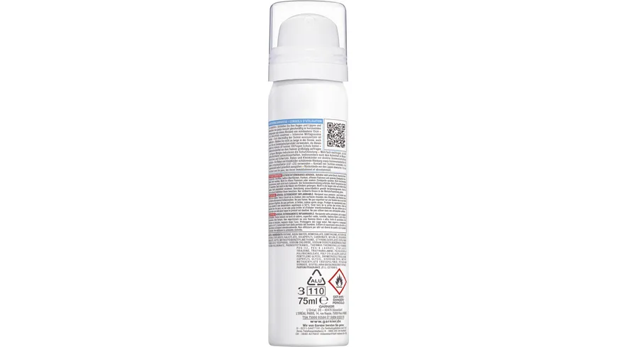 Garnier Ambre Solaire Sensitive expert+ Sonnenschutz Spray Gesicht LSF50 75 ml