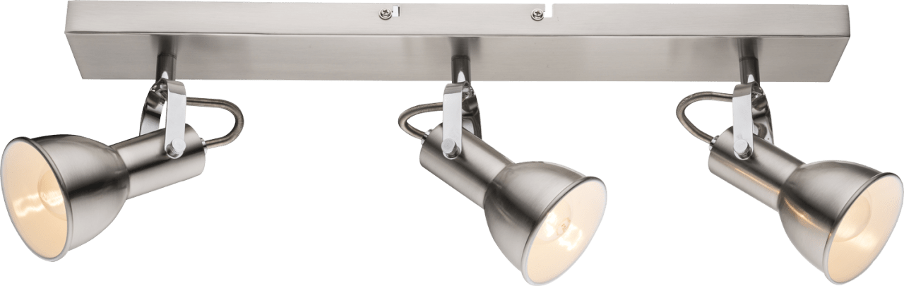 Globo Lighting - FARGO - Strahler Metall Nickel matt, 3x E14