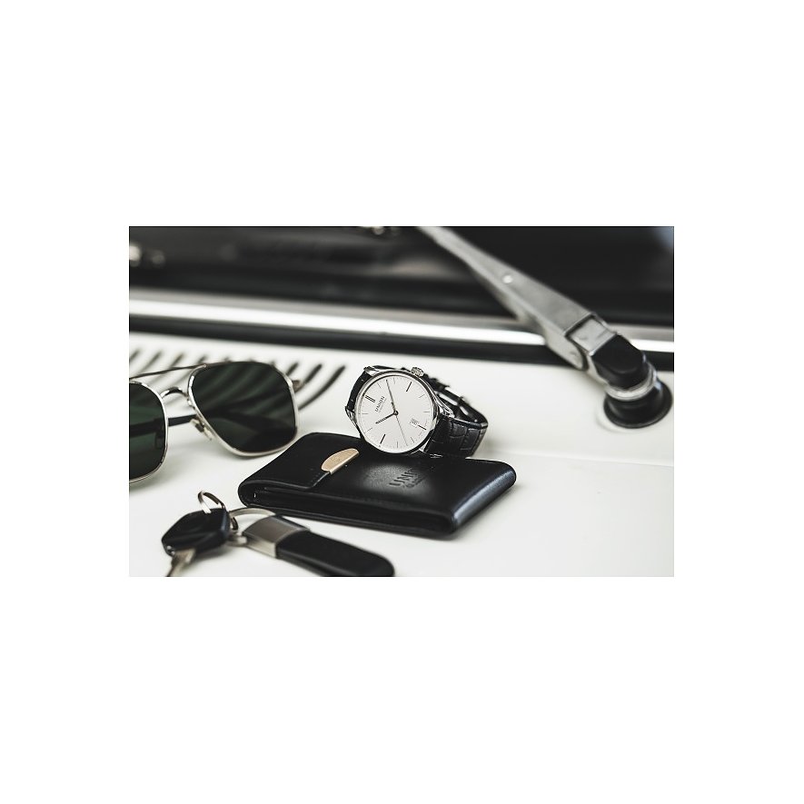 Union Glashütte Herrenuhr Viro Datum 41 mm