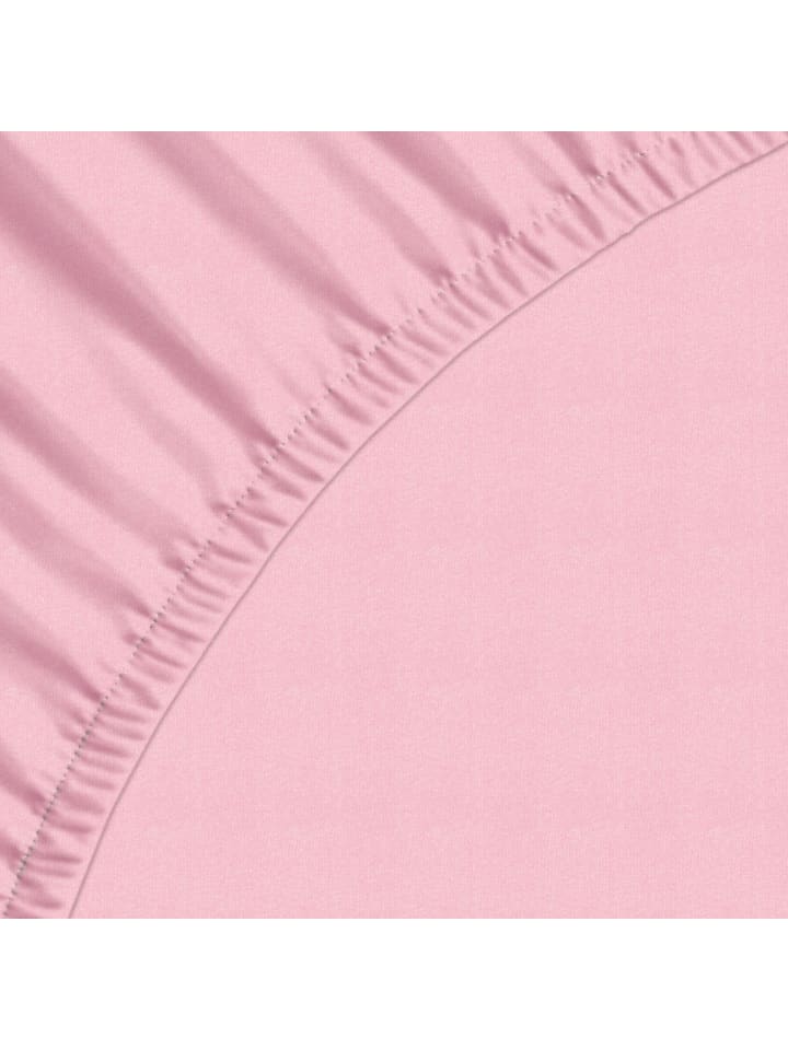 GMD Living Jersey Spannbettlaken JANNEBY für Babybett in Rosa günstig kaufen 70 x 140 cm